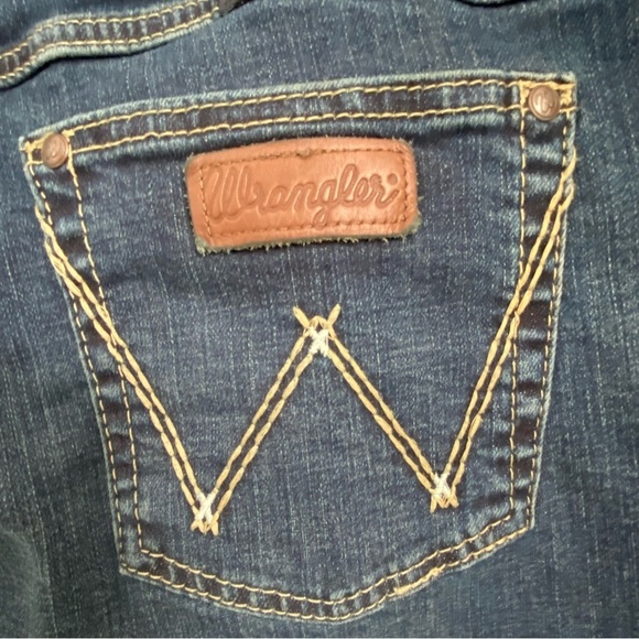 WRANGLER / Women’s Retro Flare Leg Jeans Size 15x32 - Picture 8 of 11